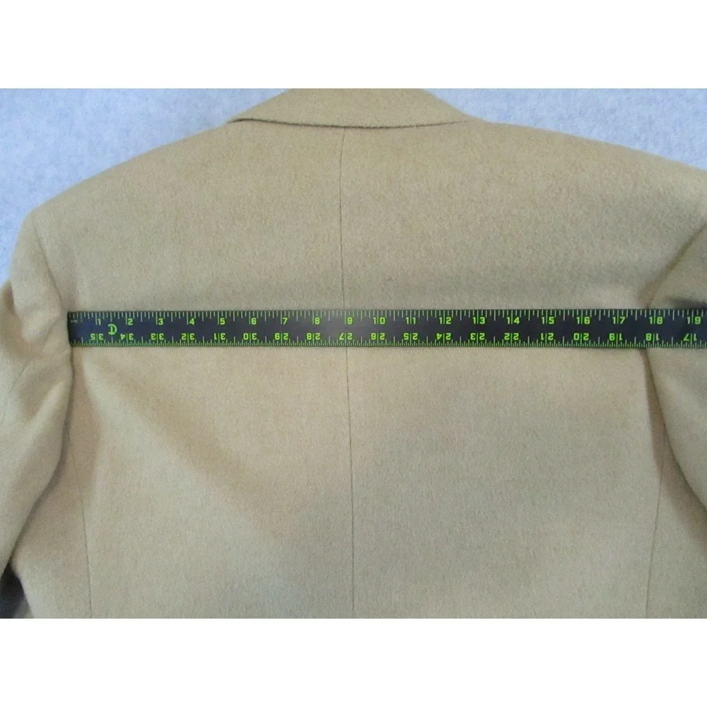 Brooks Brothers Blazer Mens 39 Long Camel Hair Tan Gold Sport Coat Jacket Luxury